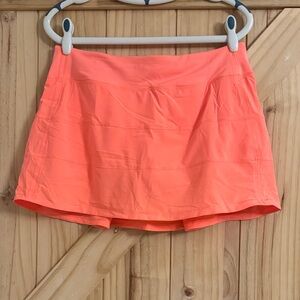 Lululemon pace rival soft neon pink tennis skirt